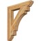 Ekena Millwork Merced Slat Rough Sawn Bracket, Western Red Cedar, 4"W x 26"D x 30"H BKT04X26X30MRC06RWR - alternate 1